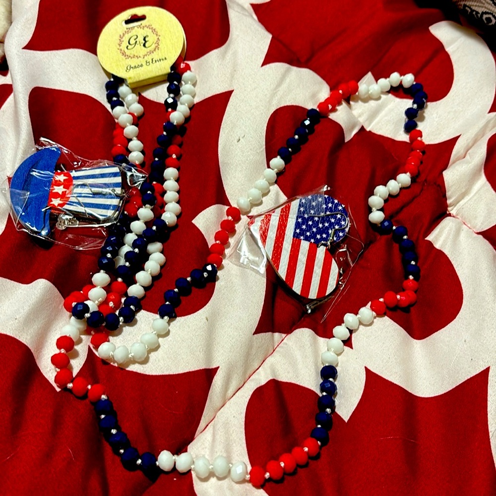 4th of July jewelry bundle